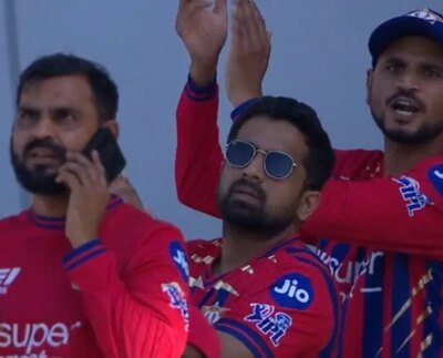 Lucknow Super Giants Staff Member Allegedly Spotted Using Phone During CSK Game, Sparks Controversy