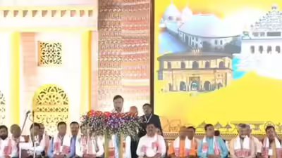 આસામ સીએમ શપથ સમારોહ: હિમંતા બિસ્વા સરમાએ બીજી ટર્મ માટે આસામના સીએમ તરીકે શપથ લીધા – તેમનું કેબિનેટ કેવું દેખાય છે | ભારત સમાચાર