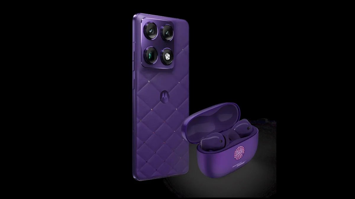 Motorola Signature and Moto Buds 2 Plus Swarovski Crystal-Studded Brilliant Collection Unveiled
