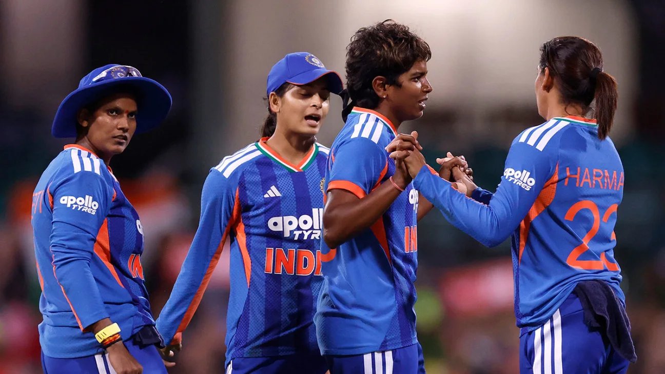 India Women in Australia 2025/26, AUS-W vs IND-W 1st T20I Match Report, February 15, 2026
