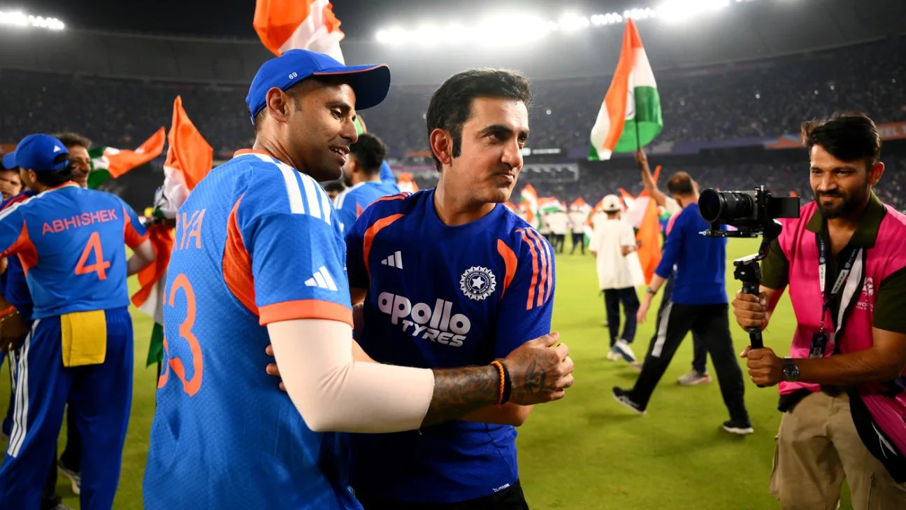 T20 World Cup 2026 final – Gautam Gambhir dedicates World Cup win to Rahul Dravid, VVS Laxman