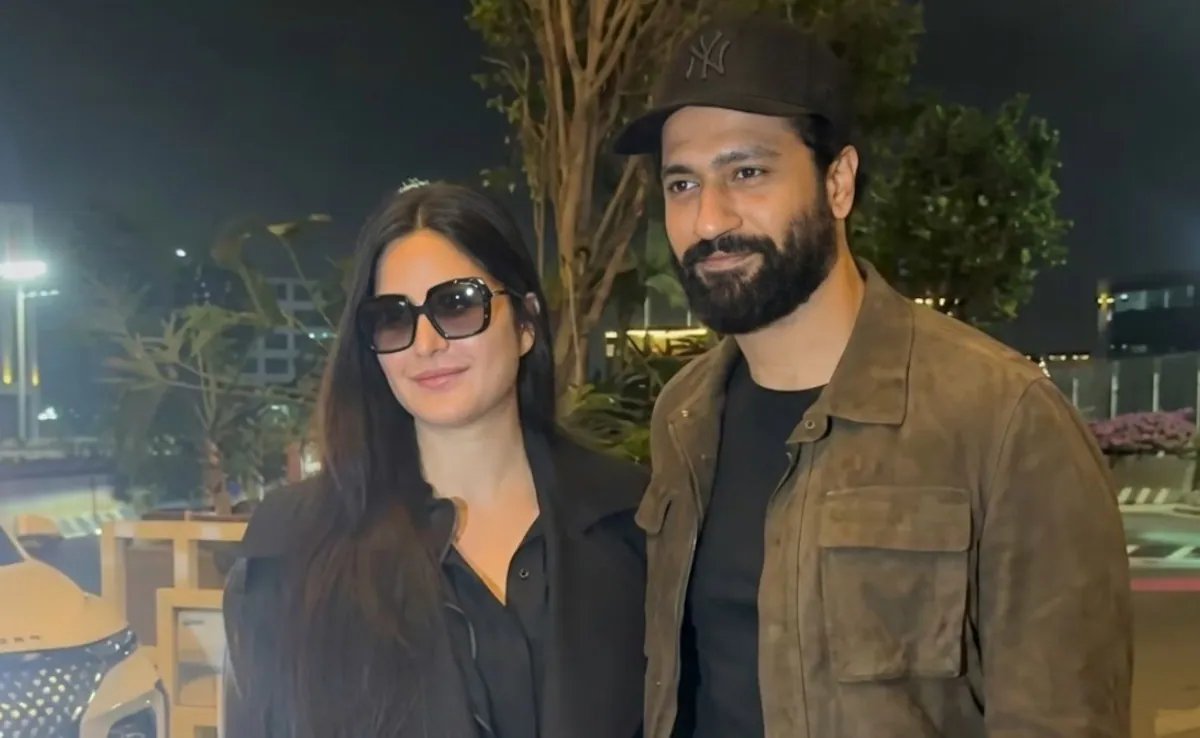 Watch: Katrina Kaif And Vicky Kaushal All Smiles In First Appearance 6 Months After Son Vihaan’s Birth