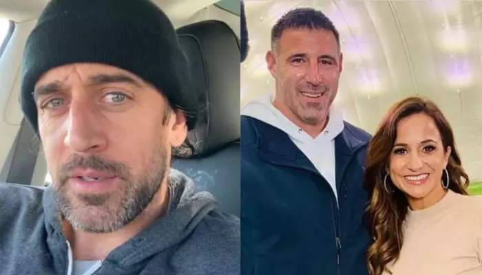 Aaron Rodgers’ Wife, Brittani Dragged Into Mike Vrabel And Dianna Russini Row, ‘It’s Wild That…’