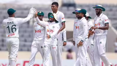 Bangladesh stun Pakistan by 104 runs as Nahid Rana’s five-for seals historic Test win | Cricket News