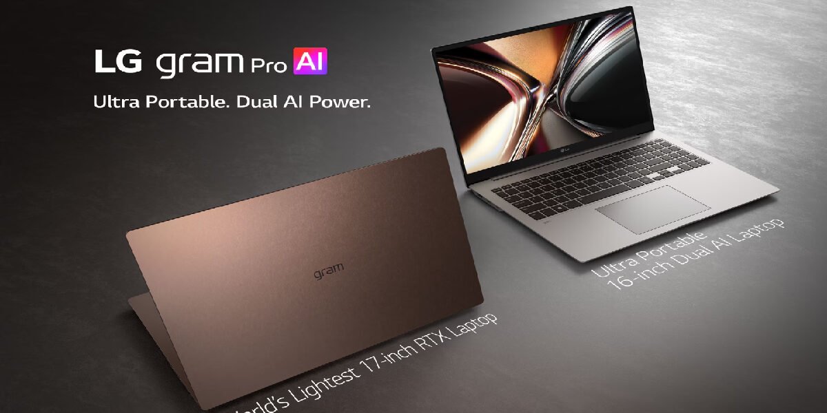 LG launches lightest 17 inch RTX laptop 17Z90UR and 16Z90U with Aerominum build and AI features