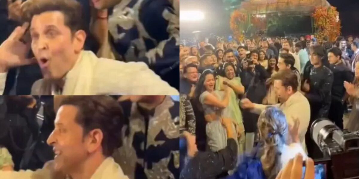 Viral Video: Hrithik Roshan, 52, Dances To His Iconic Kaho Naa Pyaar Hai Title Song At A Wedding In Suryagarh