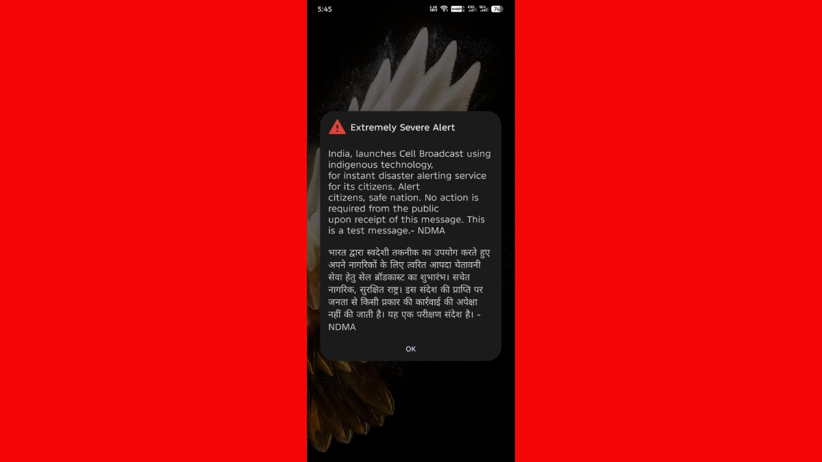 NDMA Alert On Your Phone know Why You Received It all details