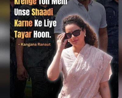 Kangana Ranaut Reacts To Viral Fake News About ‘Marrying Rahul Gandhi If He Joins BJP’: “How Pathetic Is This?”