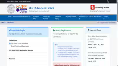 JEE એડવાન્સ્ડ 2026 એડમિટ કાર્ડ આજે jeeadv.ac.in પર રિલીઝ થશે: અહીં હોલ ટિકિટ ડાઉનલોડ કરવાનાં પગલાં તપાસો