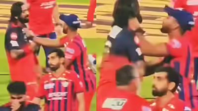 IPL 2026: Nicholas Pooran grabs Krunal Pandya by collar after heated on-field exchange – Watch | Cricket News