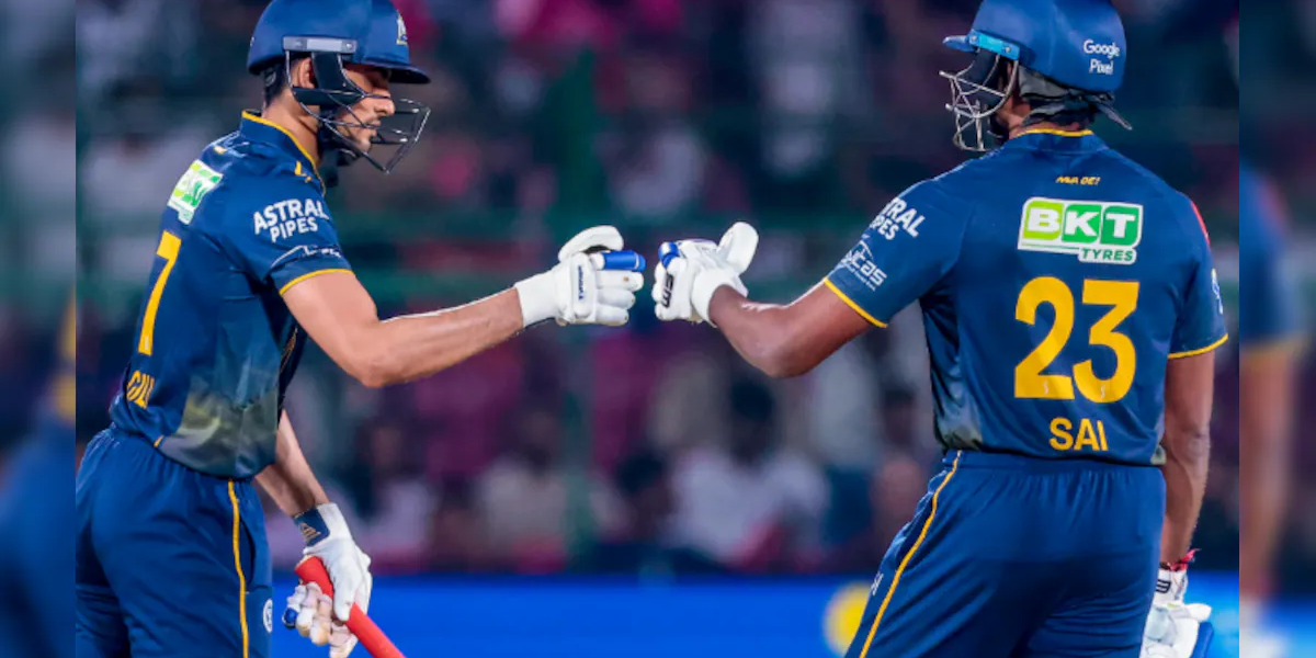 Shubman Gill And Sai Sudharsan Achieve Historic First In IPL With Solid Show For GT vs RR