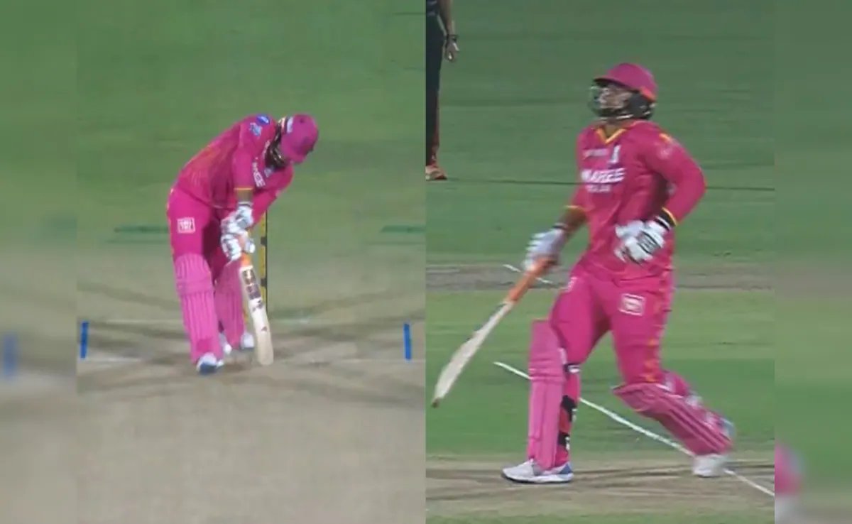 Vaibhav Sooryavanshi Left Writhing In Pain By Mohammed Siraj’s Tricky Yorker In RR vs GT Clash. Watch