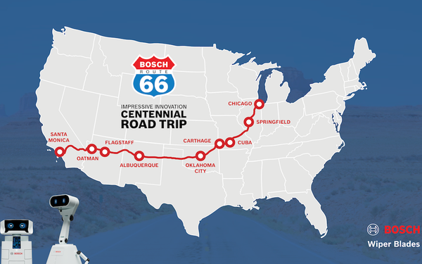 Bosch Gets Its Kicks With Route 66 Activation 05/07/2026