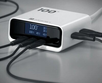 Portronics Adapto 100D Launch India 100W Desktop Charger Budget USB Hub Price Features Details