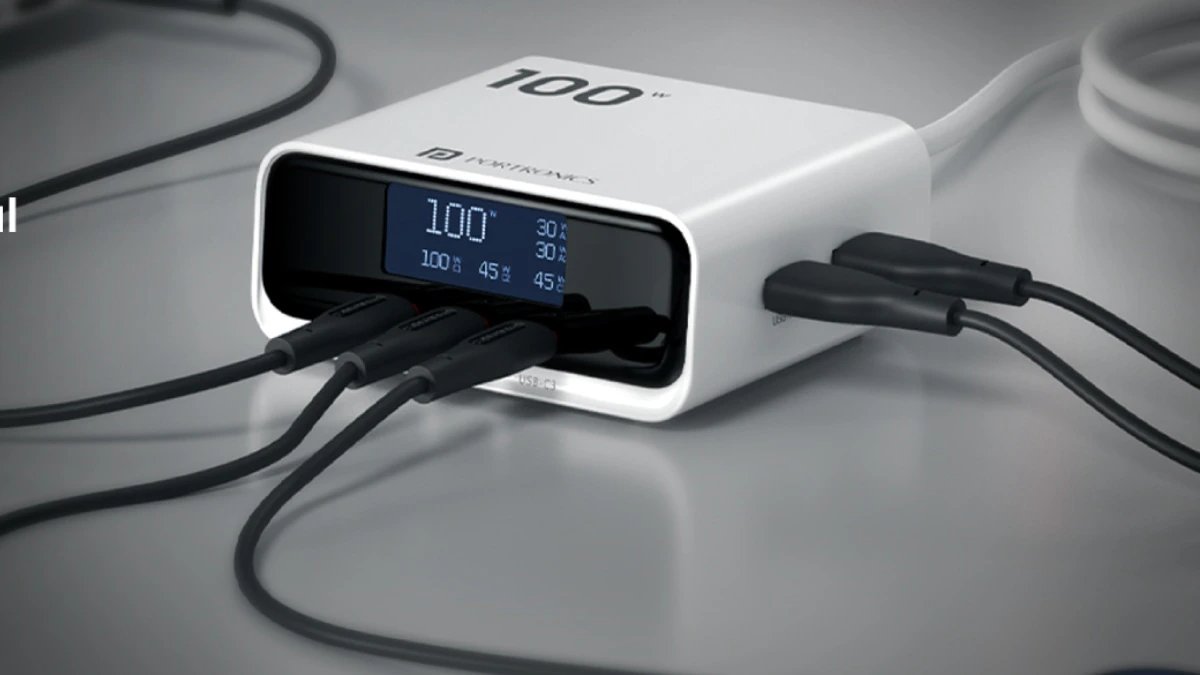 Portronics Adapto 100D Launch India 100W Desktop Charger Budget USB Hub Price Features Details