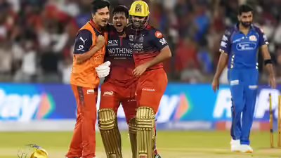 IPL 2026: RCBએ મુંબઈ ઈન્ડિયન્સને પછાડવા માટે છેલ્લા બોલે રોમાંચક જીત મેળવી હતી | ક્રિકેટ સમાચાર