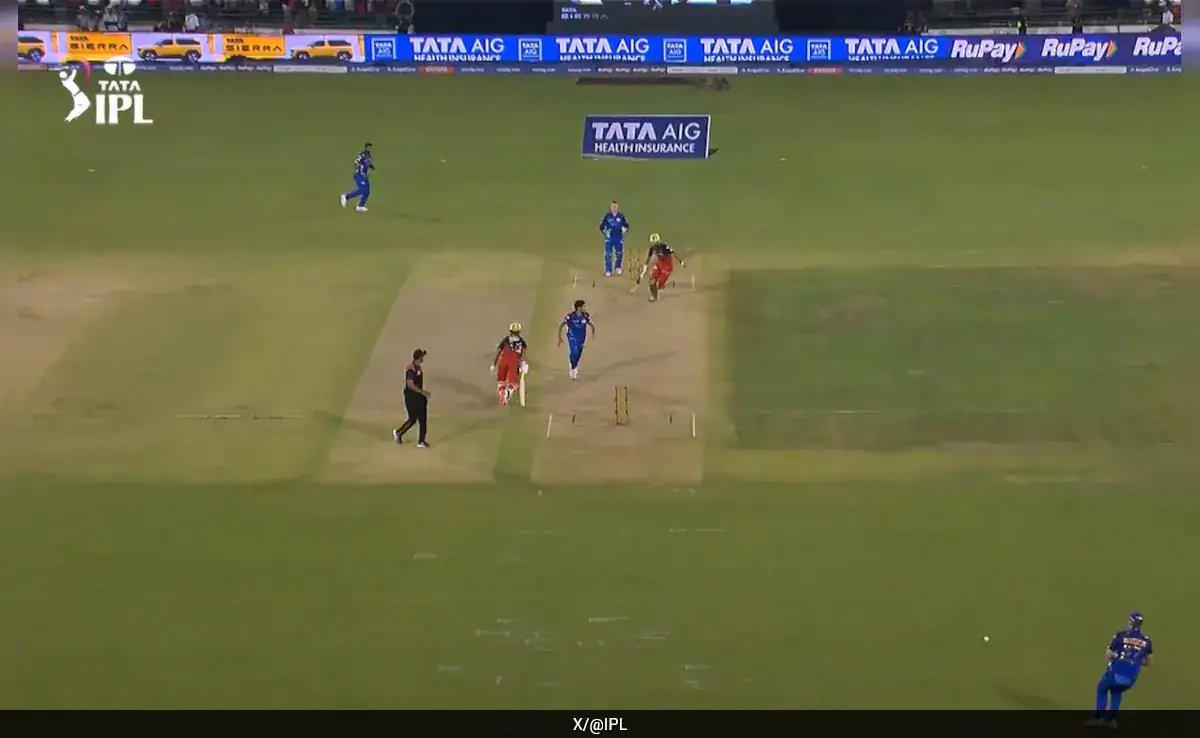 IPL 2026: How Last-Ball Drama Against RCB Led To Mumbai Indians’ Elimination. Watch