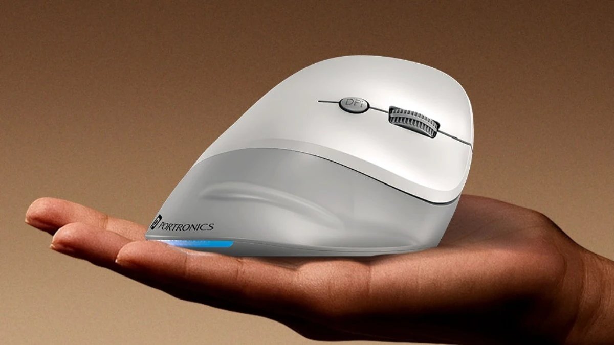 Portronics Toad Ergo 4 Wireless Mouse Price Under Rs 1000 Bluetooth USB Connectivity Specifications Details