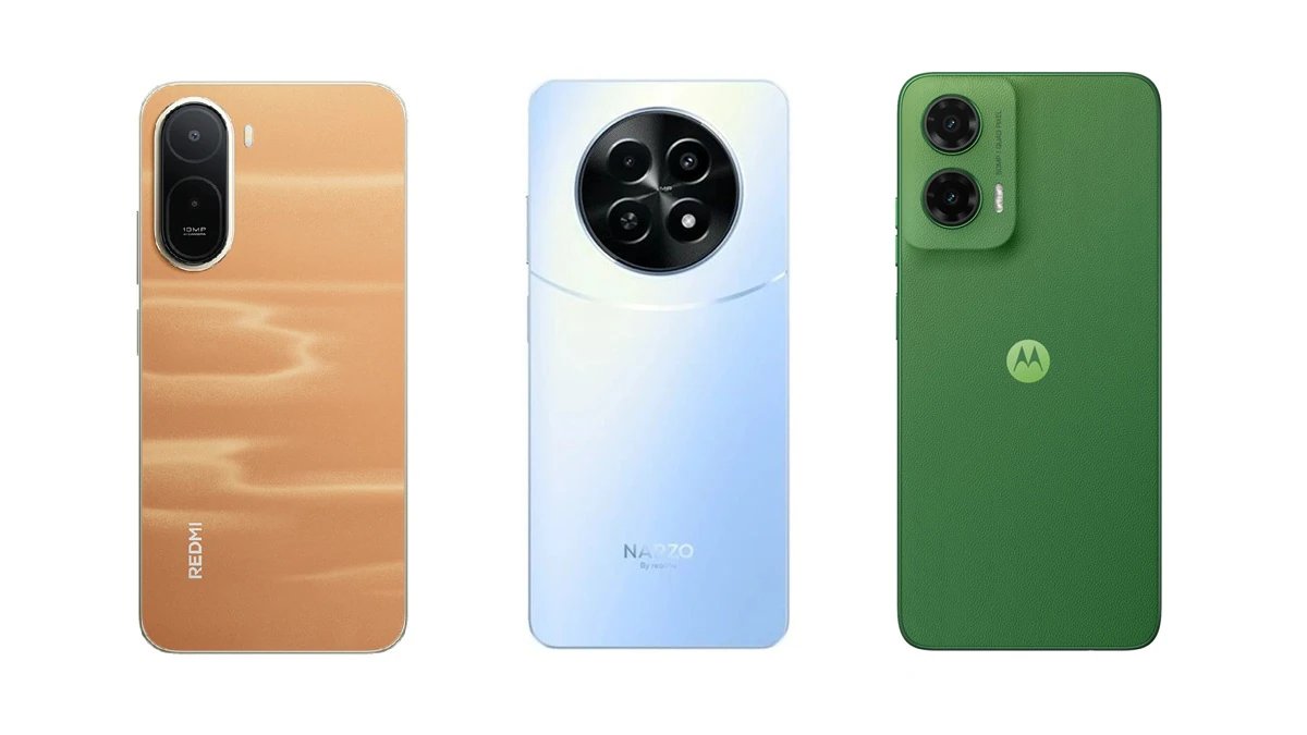 Redmi A7 Pro vs Realme Narzo 70x 5G vs Moto G35 5G જાણો કયો શ્રેષ્ઠ ફોન છે